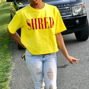 Shred Cropped Tee